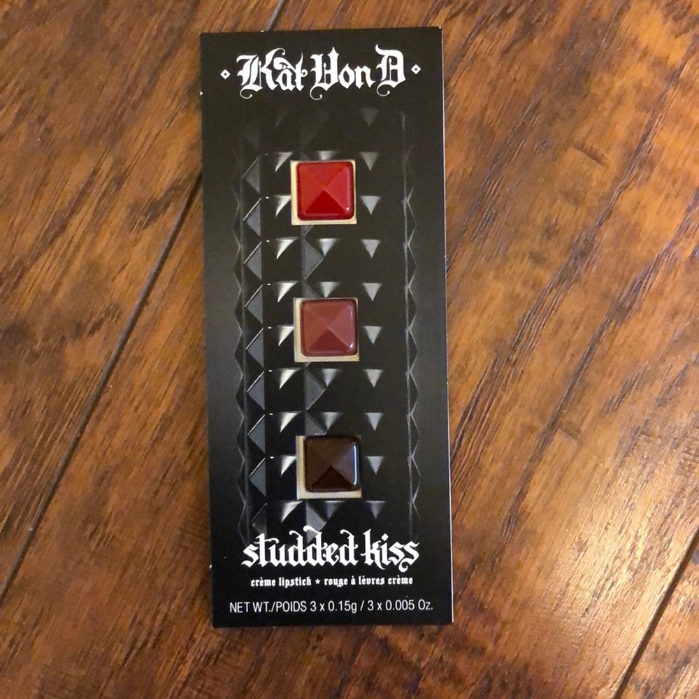 Kat Von D Studded Kiss New Creme Lipstick Set
